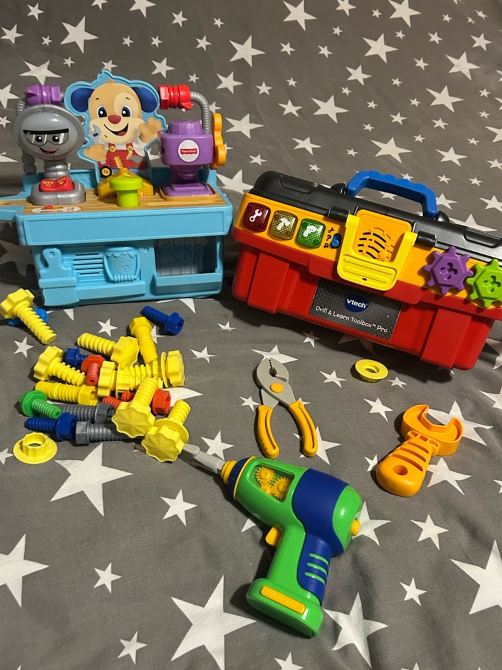 Fisher-Price & VTech Tool Themed Lot of Toys